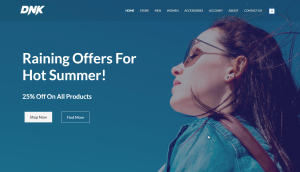 Luxury fashion exhibition setup